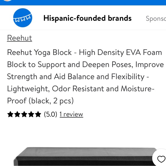 2 PC Reehut Exercise Blocks - Picture 4 of 8